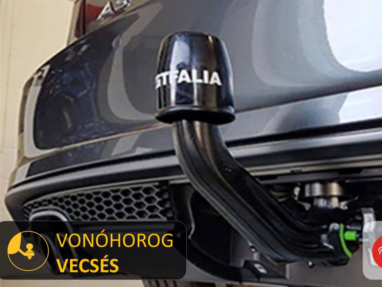 gyári vonóhorog